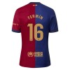 Officiële Voetbalshirt FC Barcelona Fermin 16 Thuis 2024-25 - Heren